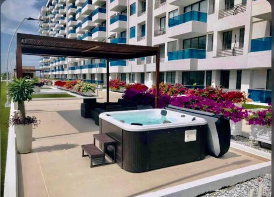 Samaria Club De Playa By Santa Marta Playa Resort, Preciosos Apartamentos En El Sector Exclusivo De Pozos Colorados Εξωτερικό φωτογραφία