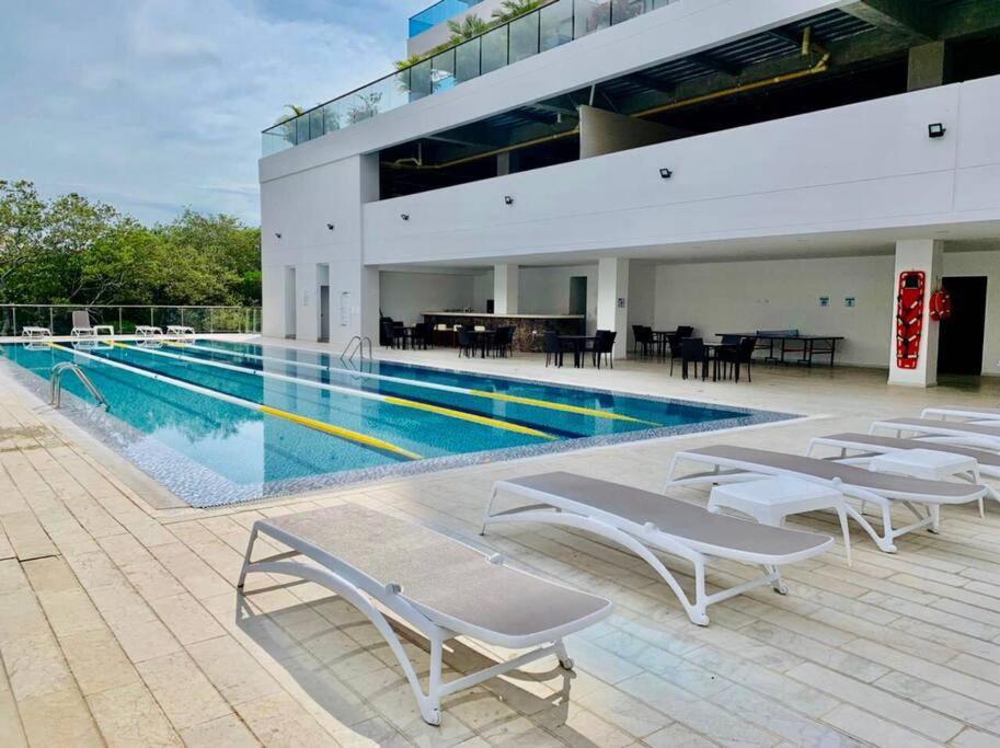 Samaria Club De Playa By Santa Marta Playa Resort, Preciosos Apartamentos En El Sector Exclusivo De Pozos Colorados Εξωτερικό φωτογραφία